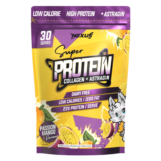 Super Protein Water: Passion Mango (30 Serves) - Nexus Sports Nutrition